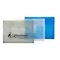 Letter Size Horizontal Poly Envelope W/ String Closure and CD Holder